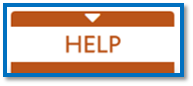 Example of the Get Help hover over tab options.